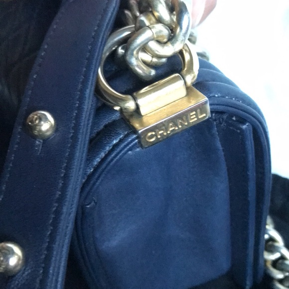 💎✨ CHANEL BOY ✨💎 CROSSBODY QUILTED 25 LEATHER - Picture 9 of 17